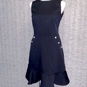 LOFT | Dresses | Loft Navy Blue Sleeveless Fit And Flare Dress 2 | Poshmark